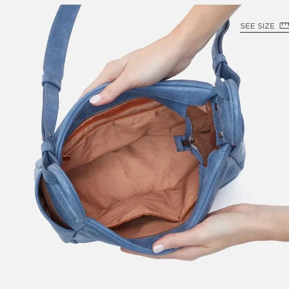 Hobo Sheila Crossbody Bag in Azure NWT - Picture 2 of 10